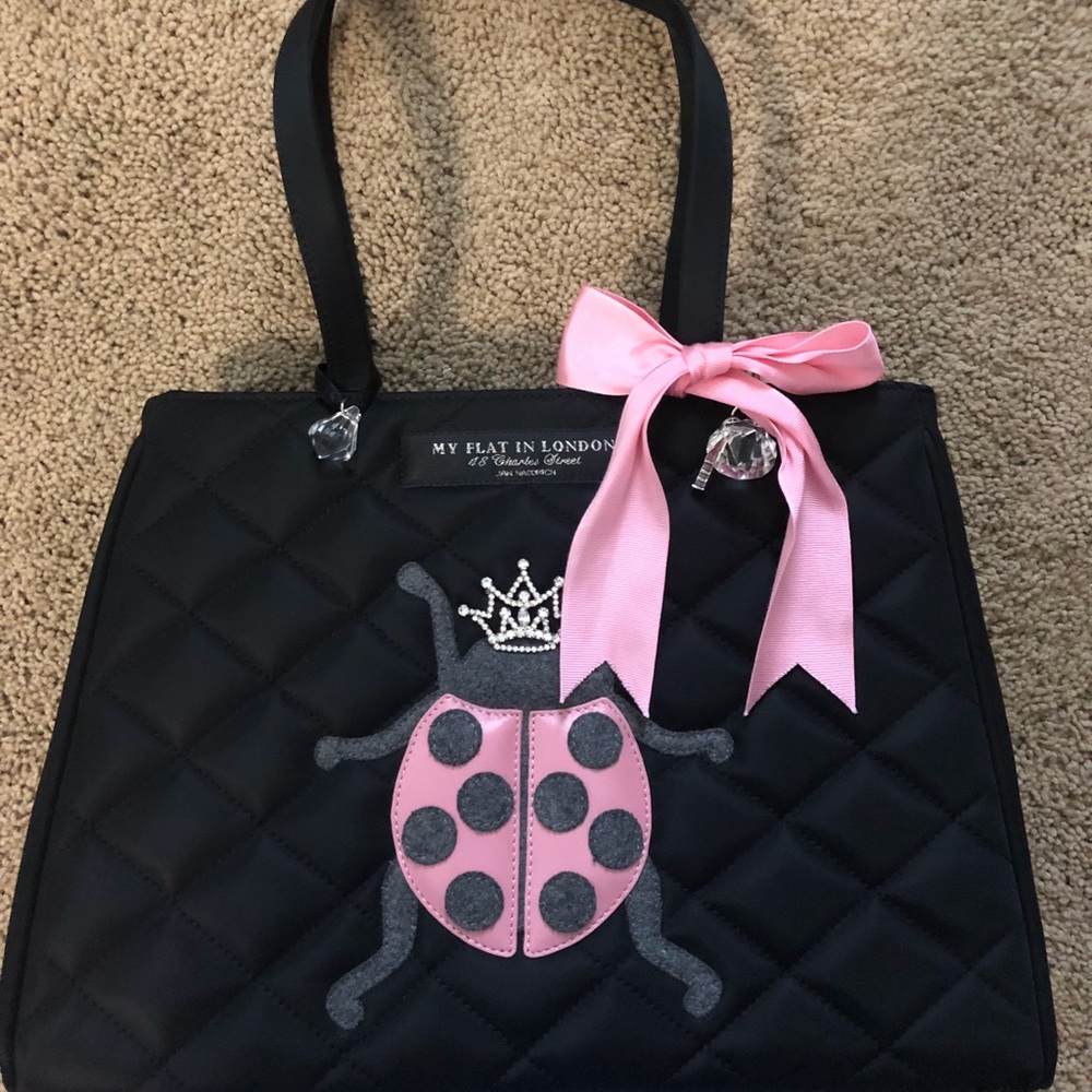 🆕☄️NWOT, My Flat In London🎀Ladybug Purse☄️